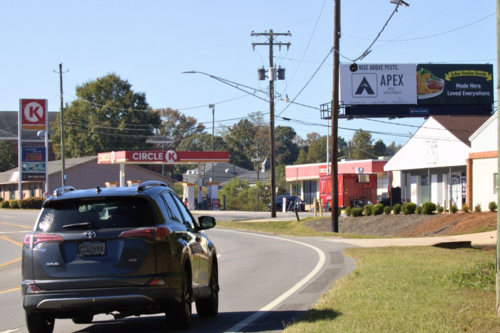 A1B billboard at Hwy 29 N/O Summerhill Rd
