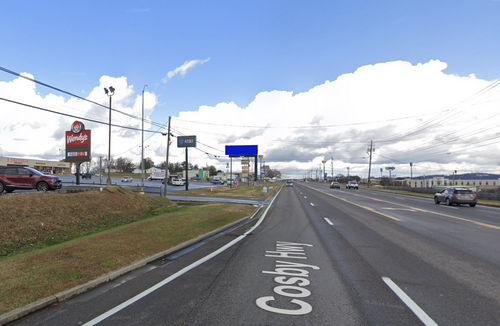 NP1A billboard at Hwy 321 @ New Cave Church Road