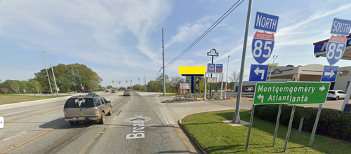 A5B billboard at Hwy 29 N/O I-85